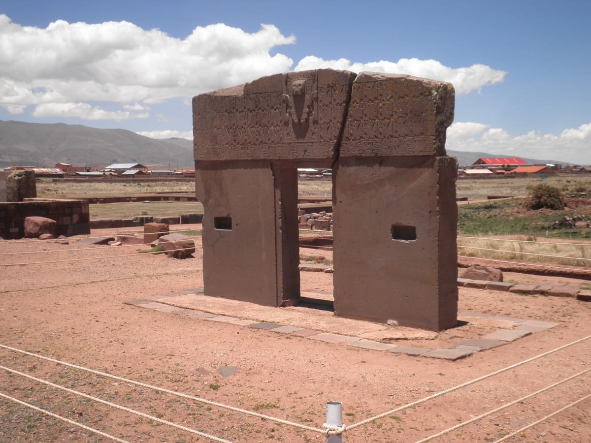 Gate of the Sun and Kalasasaya, Tiwanaku