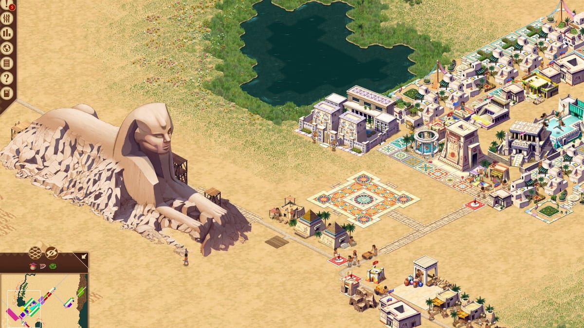 Great Sphinx of Giza in Pharaoh: A New Era
