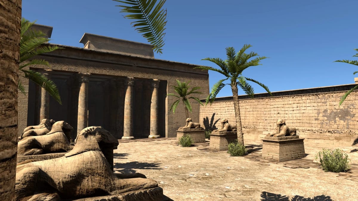 Great Hypostyle Hall of Karnak in Serious Sam 3: BFE