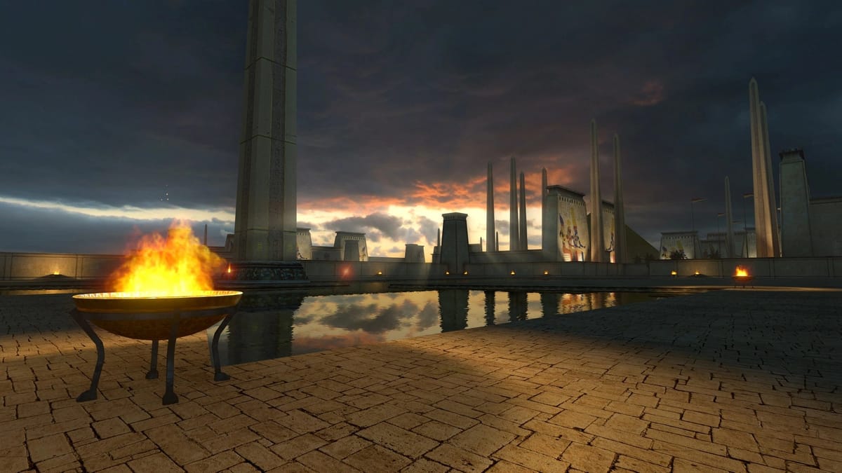Great Hypostyle Hall of Karnak in Serious Sam: The First Encounter