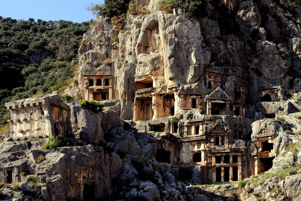 The Lycian Rock-Cut Tombs