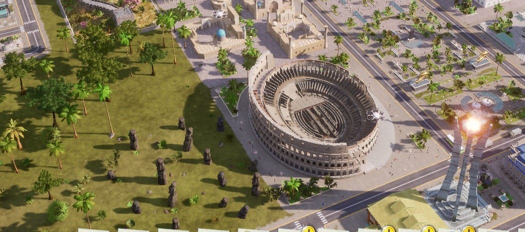 The Moai of Rapa Nui in Tropico 6