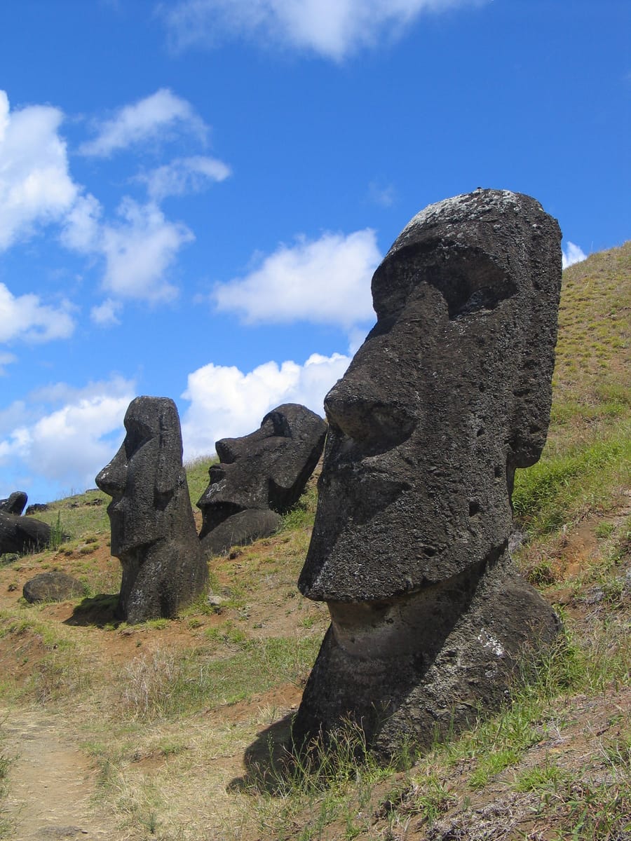 The Moai of Rapa Nui