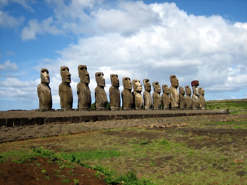The Moai of Rapa Nui