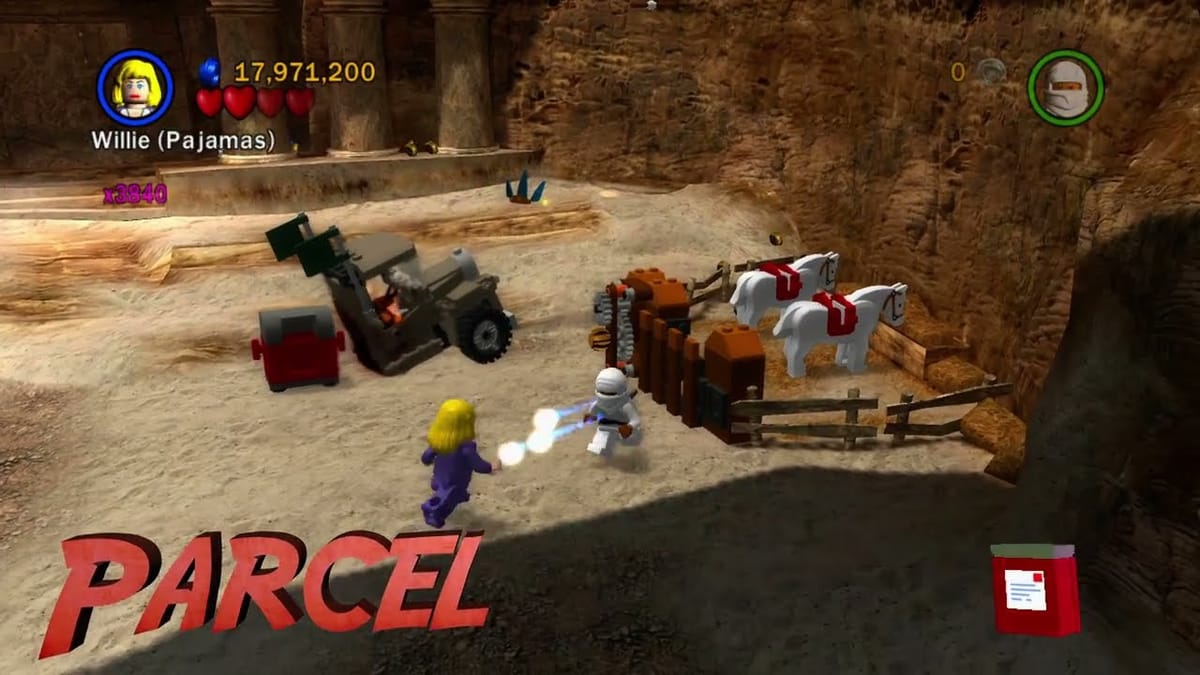 Al-Khazneh (The Treasury), Petra in Lego Indiana Jones: The Original Adventures