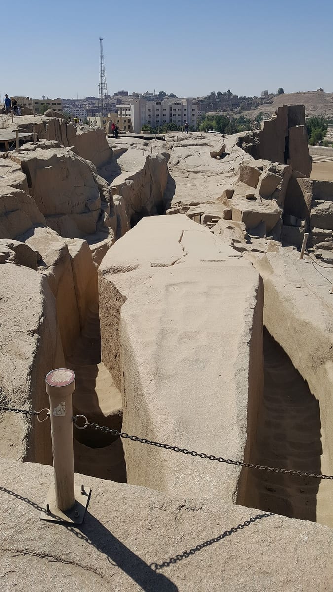 The Unfinished Obelisk of Aswan