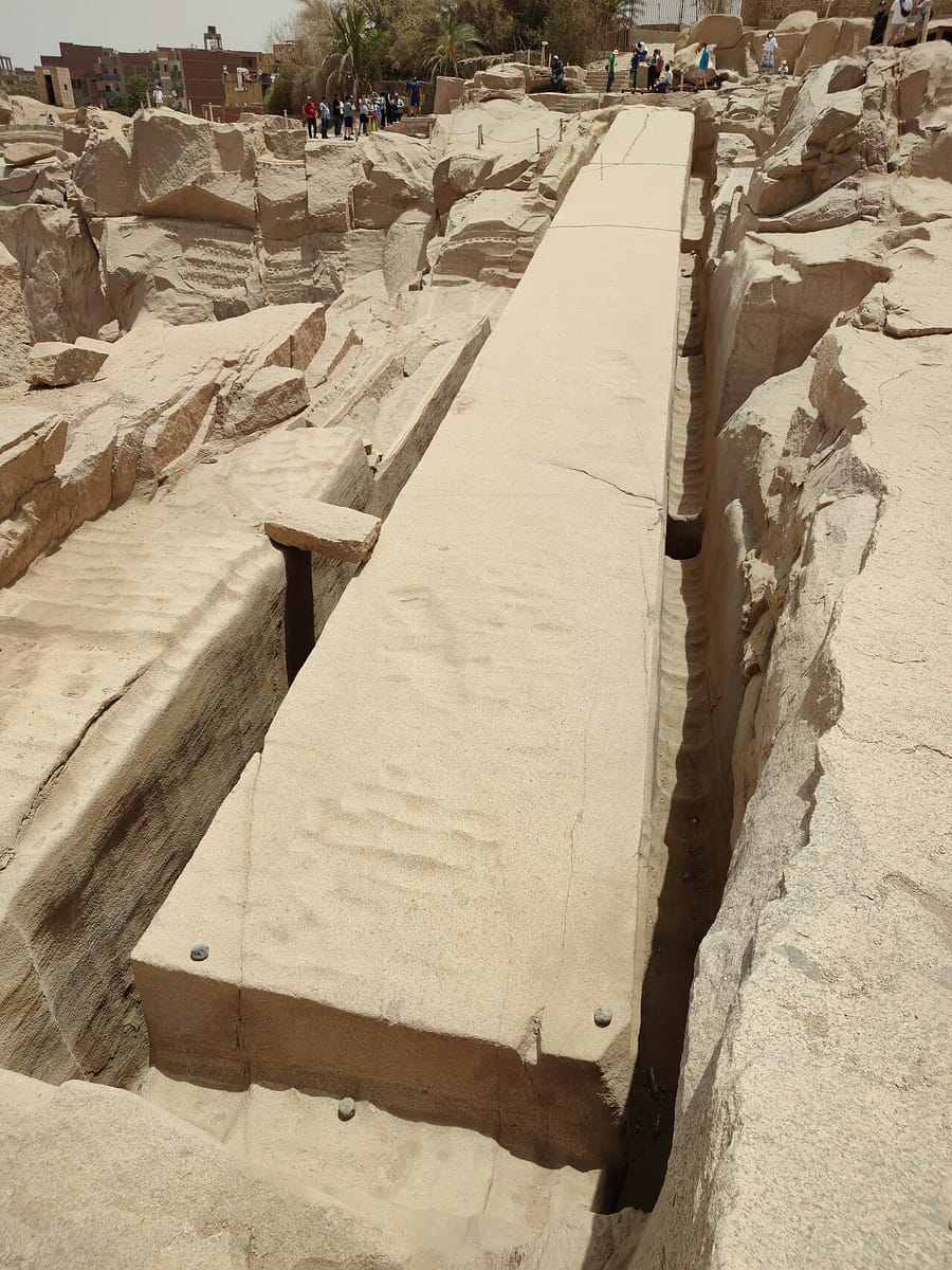 The Unfinished Obelisk of Aswan